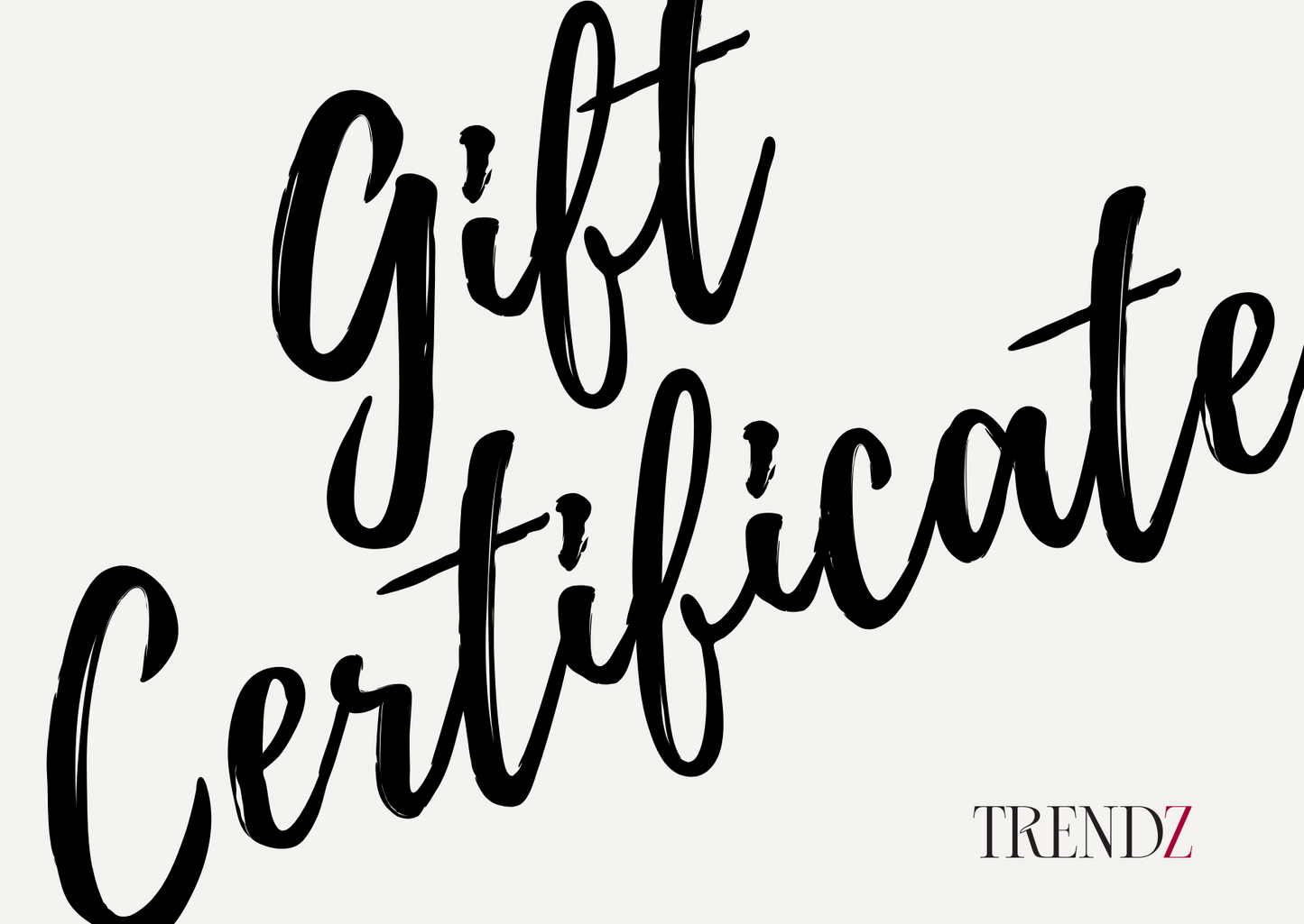 TRENDZ - Tarjeta de regalo